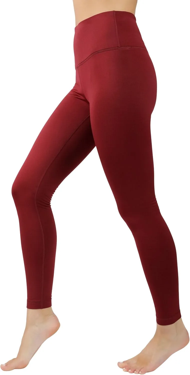 90 Degree By Reflex Womens Fleece Lined Leggings Winter Yoga Pants
