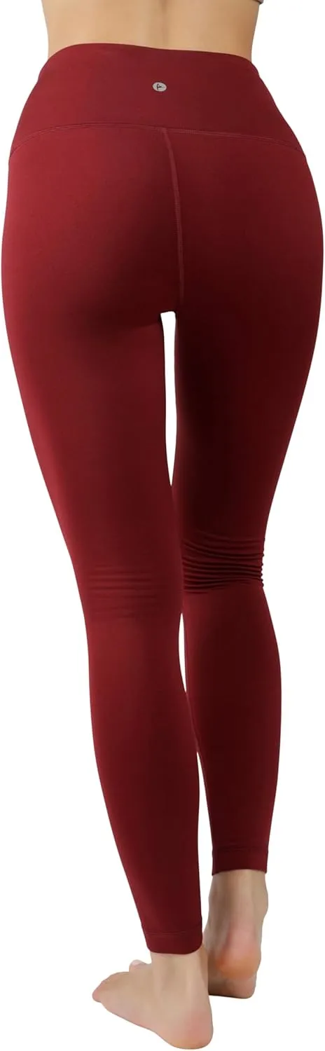 90 Degree By Reflex Womens Fleece Lined Leggings Winter Yoga Pants