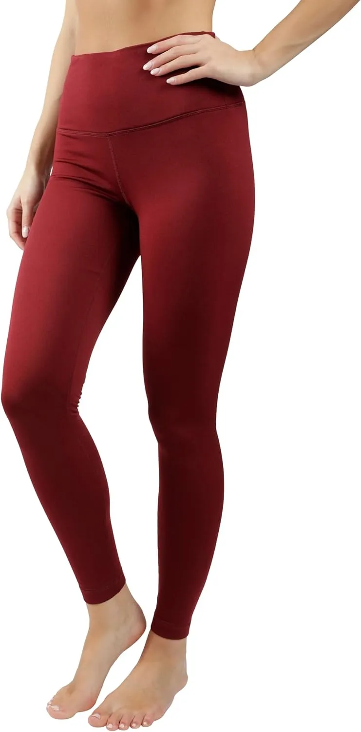 90 Degree By Reflex Womens Fleece Lined Leggings Winter Yoga Pants