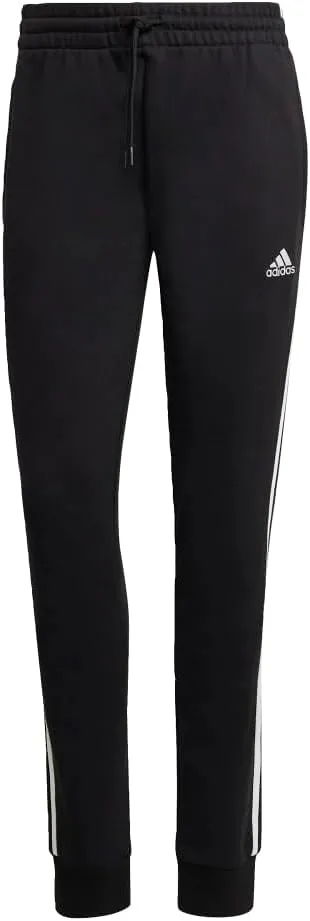 adidas Women's Plus Size Essentials 3-Stripes French Terry Cuffed Pants