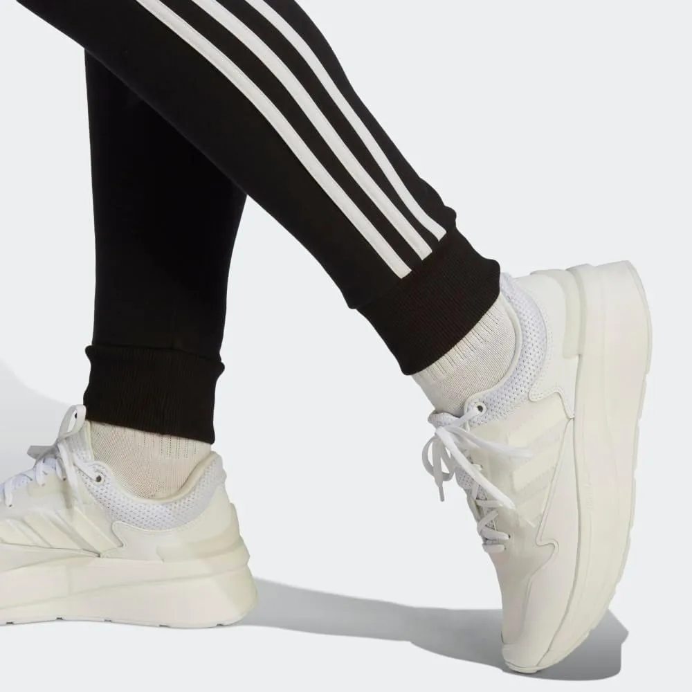 adidas Women's Plus Size Essentials 3-Stripes French Terry Cuffed Pants