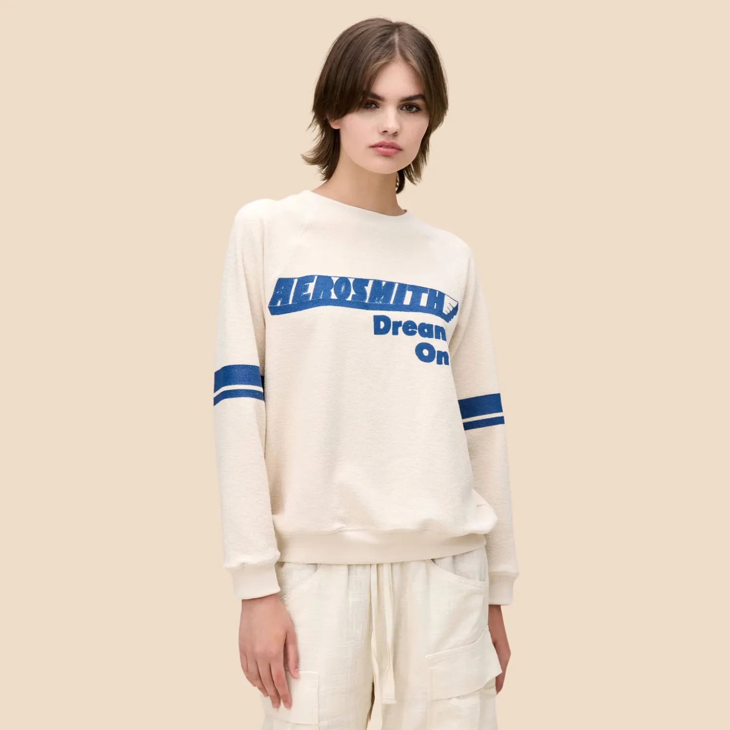 Aerosmith Dream On Reverse (Dirty White)