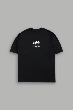 Always SSDD NFGU "Dry Wolf" S/S Raglan Tee in Black