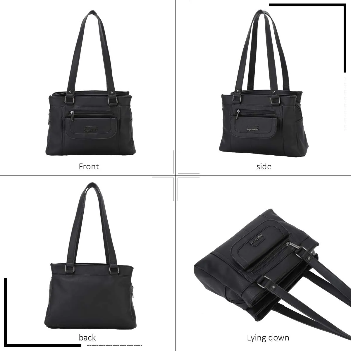Angel Barcelo Purses and Handbags Women Fashion Tote Bag Shoulder Handbags Top Handle Satchel Hobo Purses
