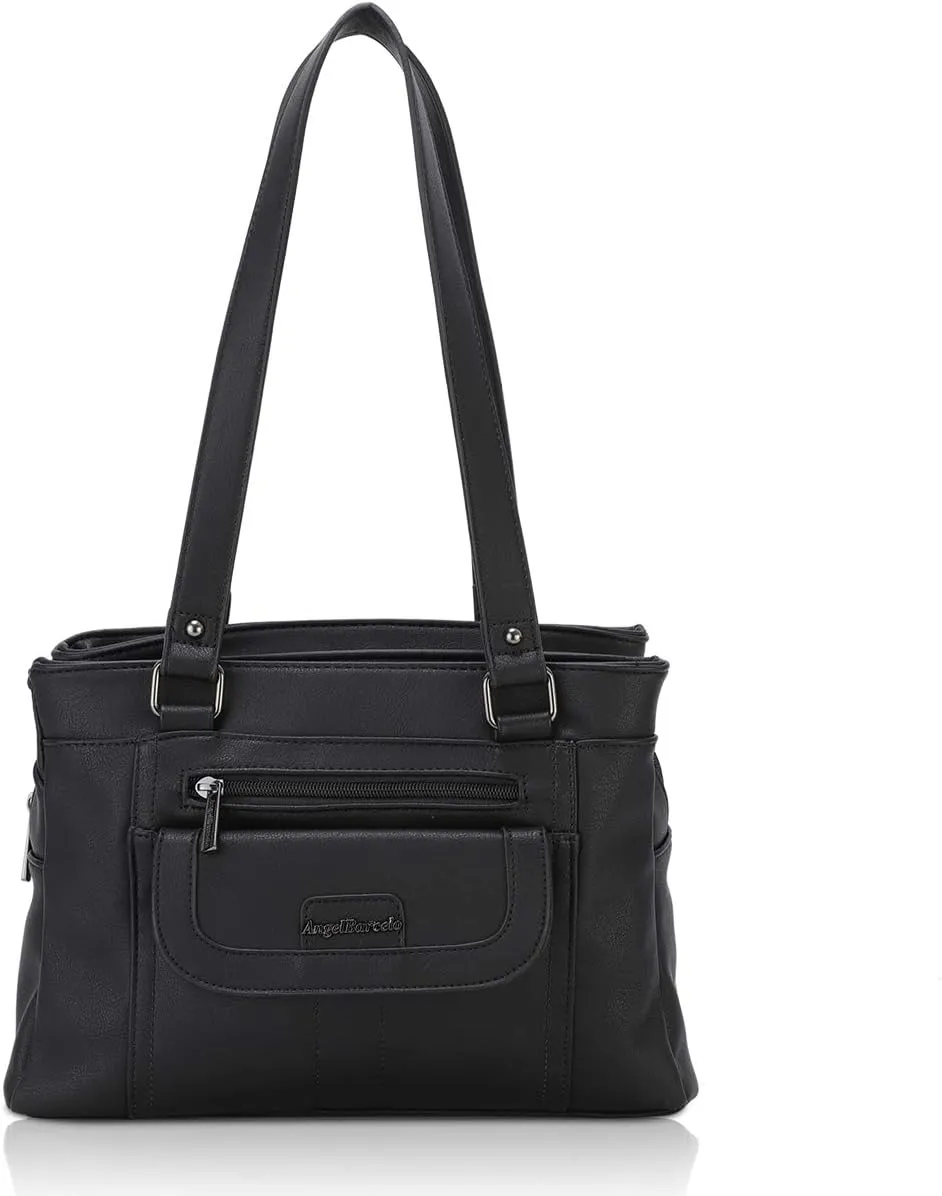 Angel Barcelo Purses and Handbags Women Fashion Tote Bag Shoulder Handbags Top Handle Satchel Hobo Purses