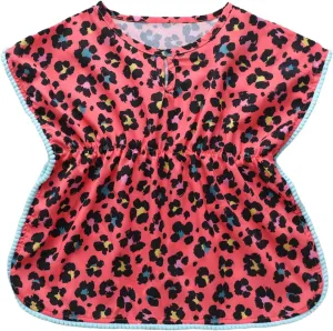 Baby Girl Summer Clothes Batwing Pompom Tassels Loose Fit Beach Dress for Toddler Girl Swimsuit Coverup Sundress