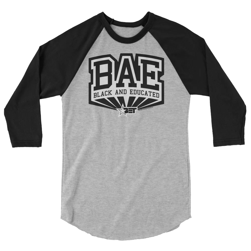 BET BAE Unisex 3/4 Sleeve Raglan Shirt