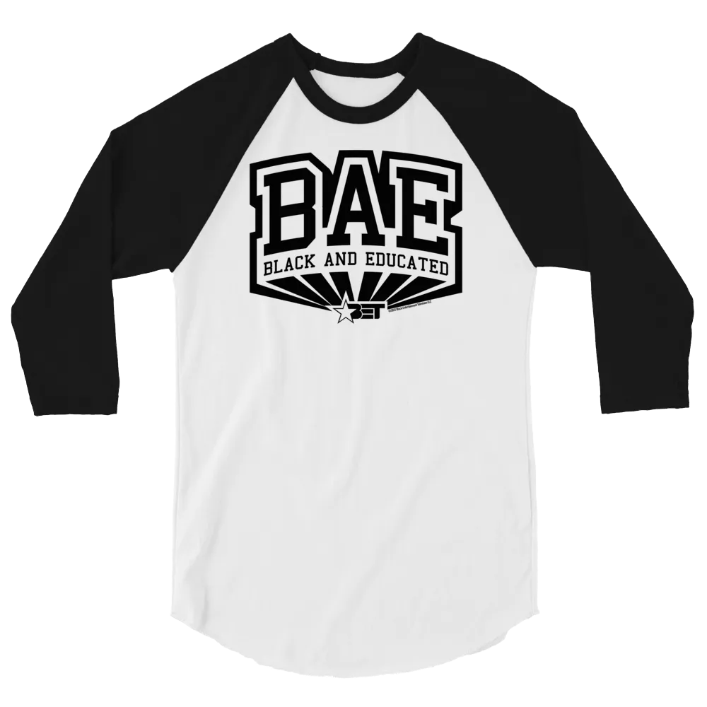 BET BAE Unisex 3/4 Sleeve Raglan Shirt