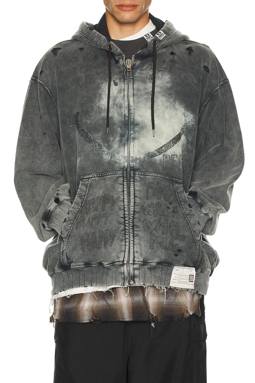 Bleached Parka Hoodie
