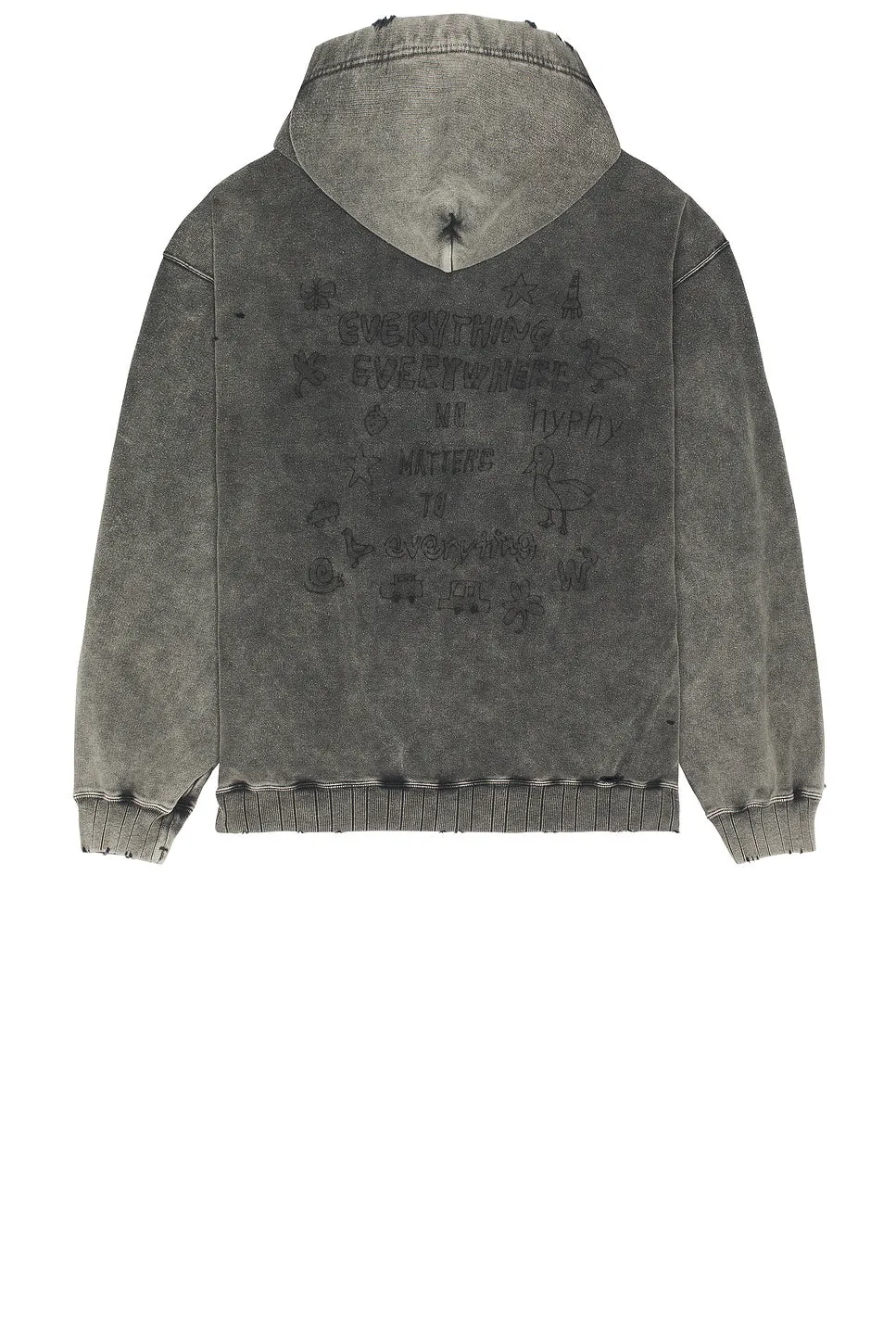 Bleached Parka Hoodie