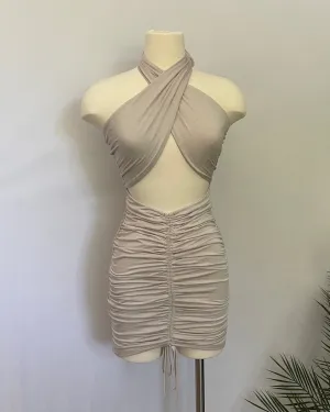 Cassandra Dress (Stone)