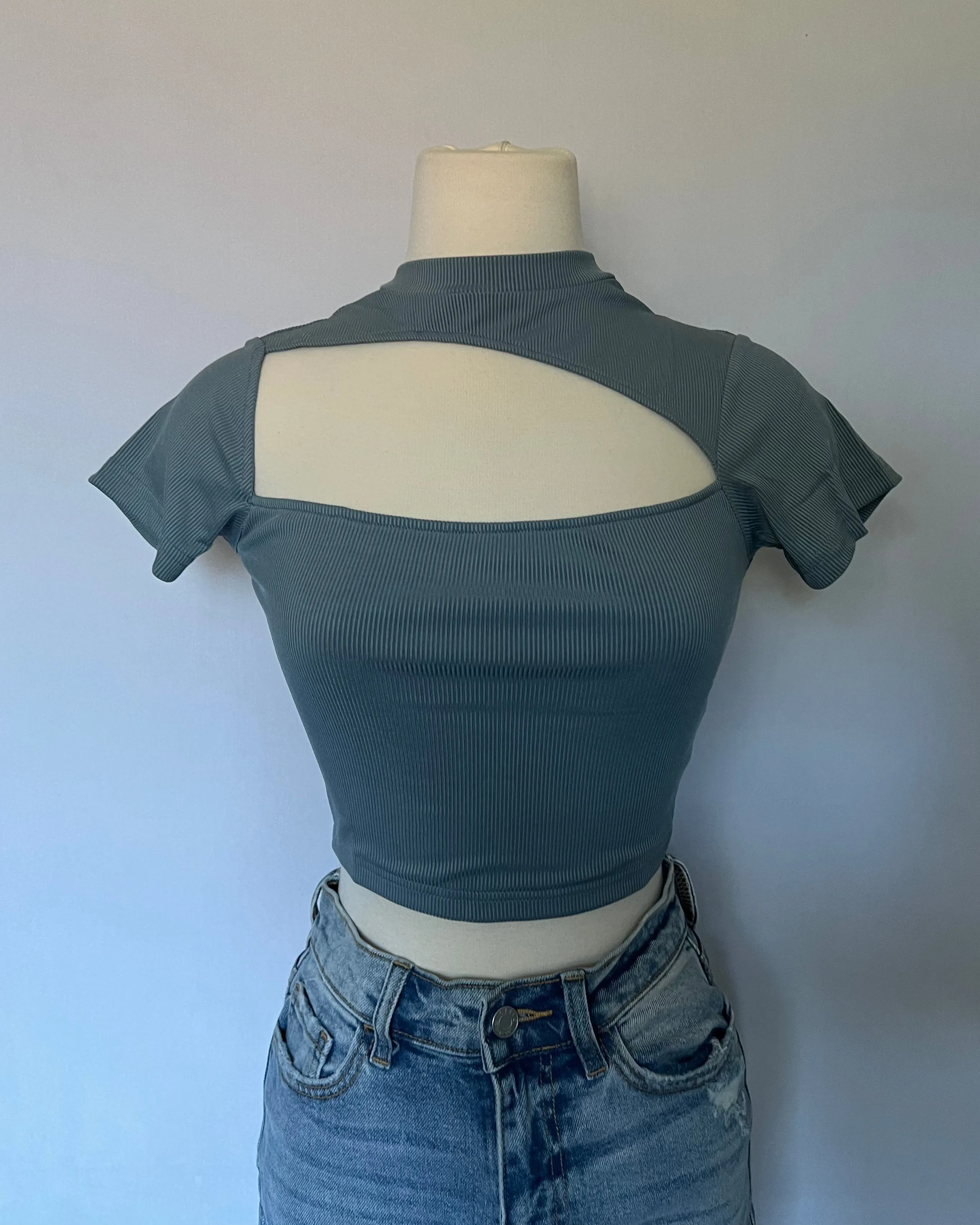 Claudia Top (Blue)