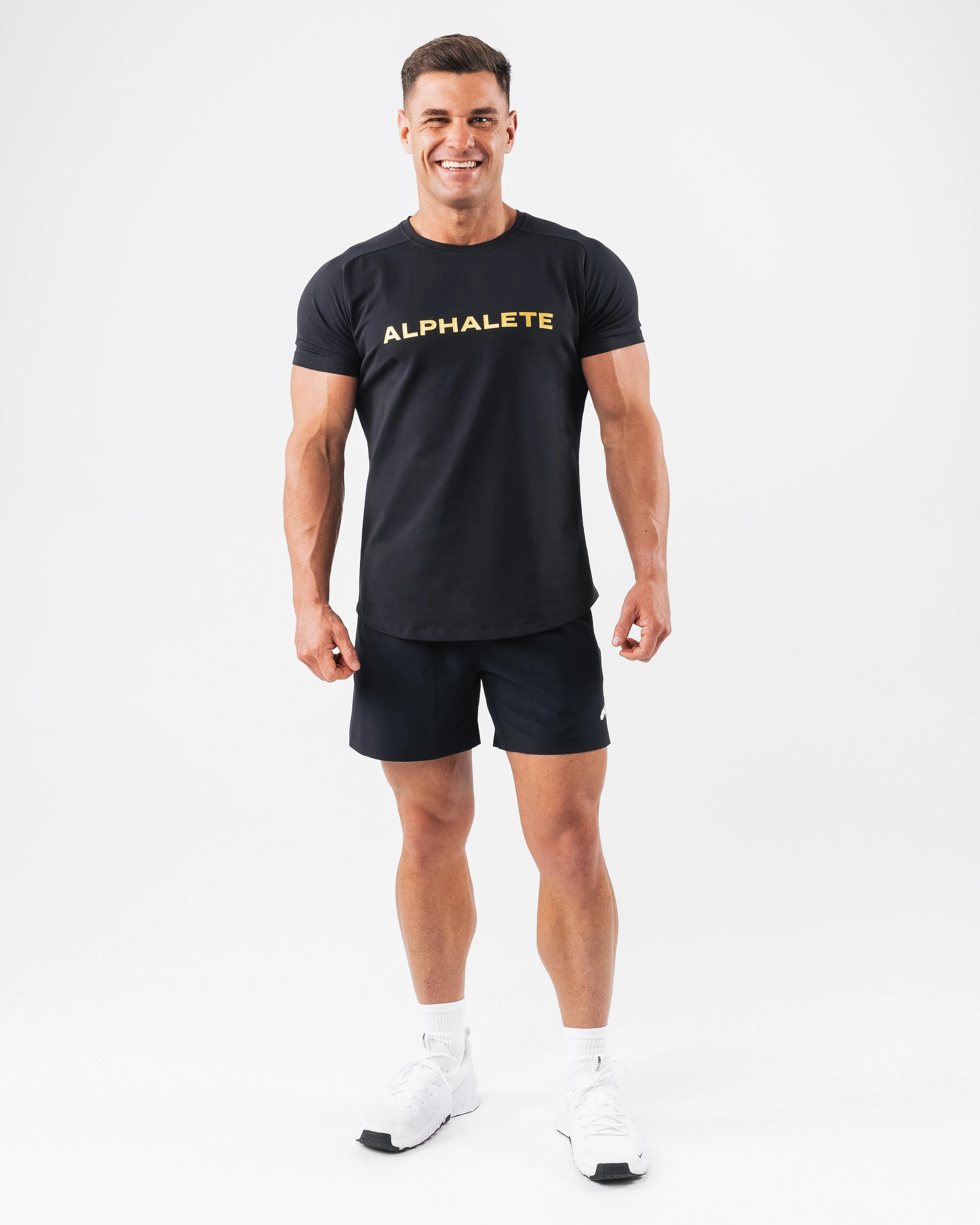 Core Tee - Black / Gold