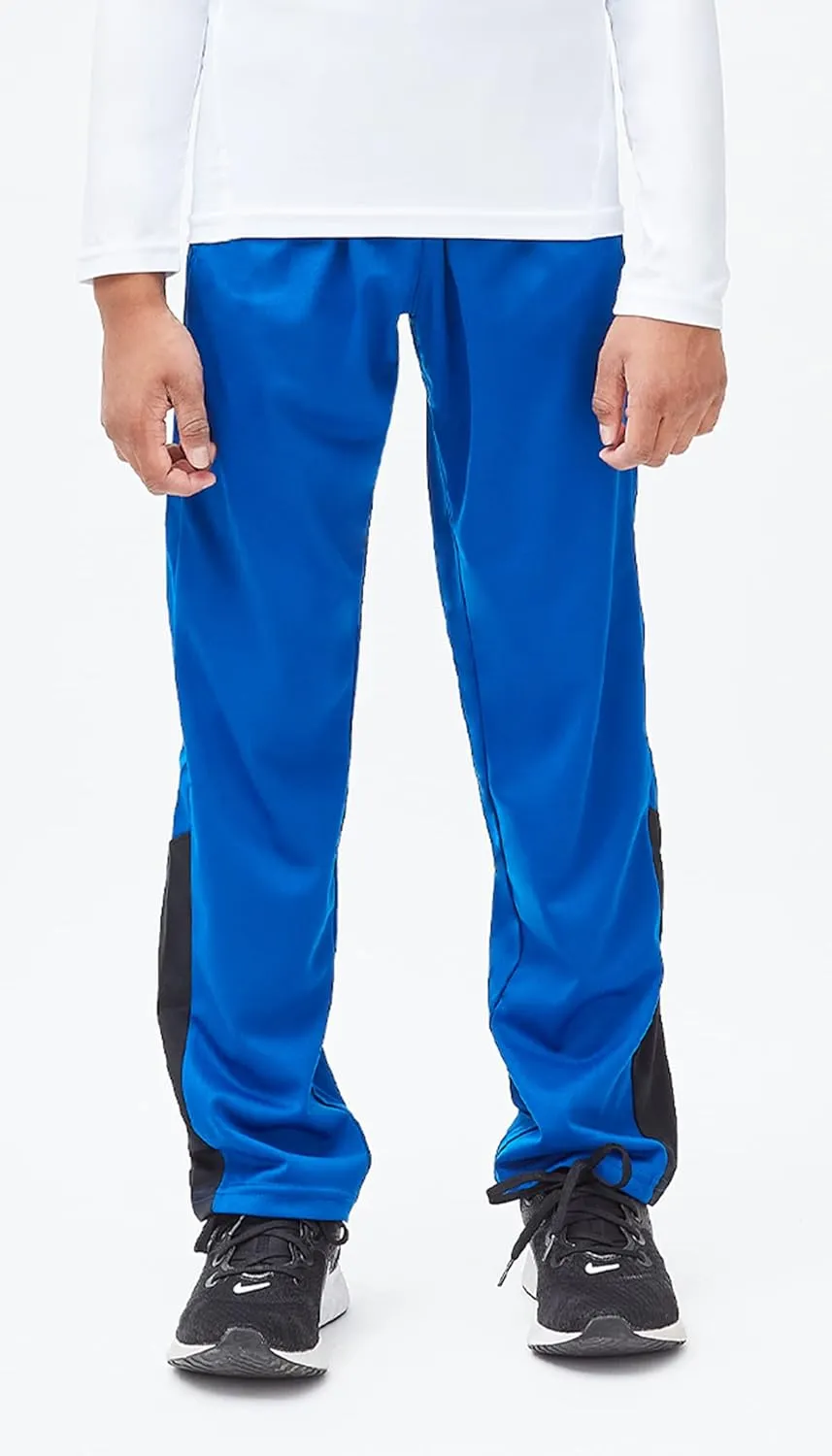 DEVOPS Boys Active Performance Workout Athletic Training Pants [2 Pack]