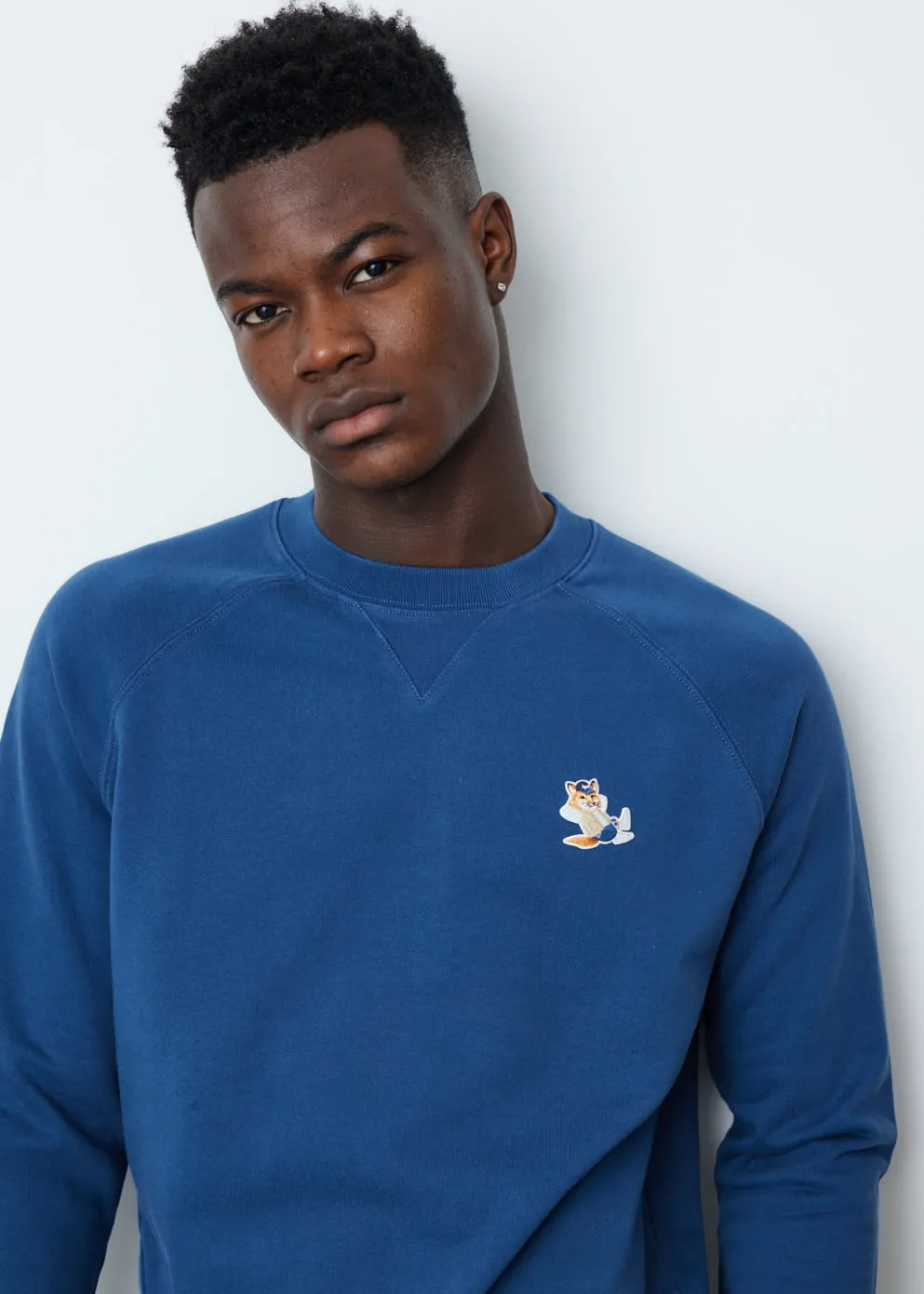 Dressed Fox Patch Classic Sweatshirt