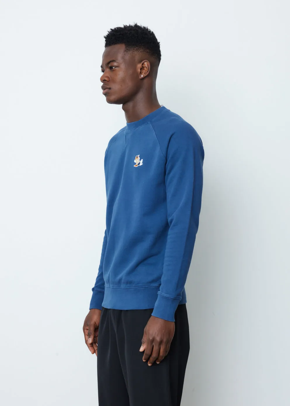 Dressed Fox Patch Classic Sweatshirt