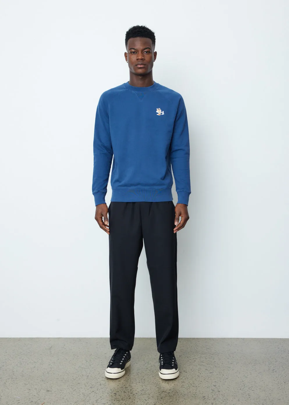 Dressed Fox Patch Classic Sweatshirt