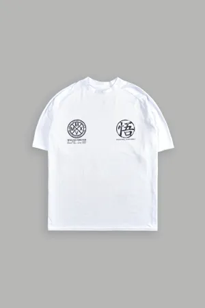 Go "Dry Wolf" S/S Raglan Tee in White
