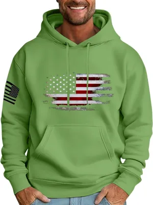 Hoodies for Men Fashion Hoodies Oversized Fleece Sweatshirts Fall Long Sleeve Pullover Big and Tall Graphic Hoodie