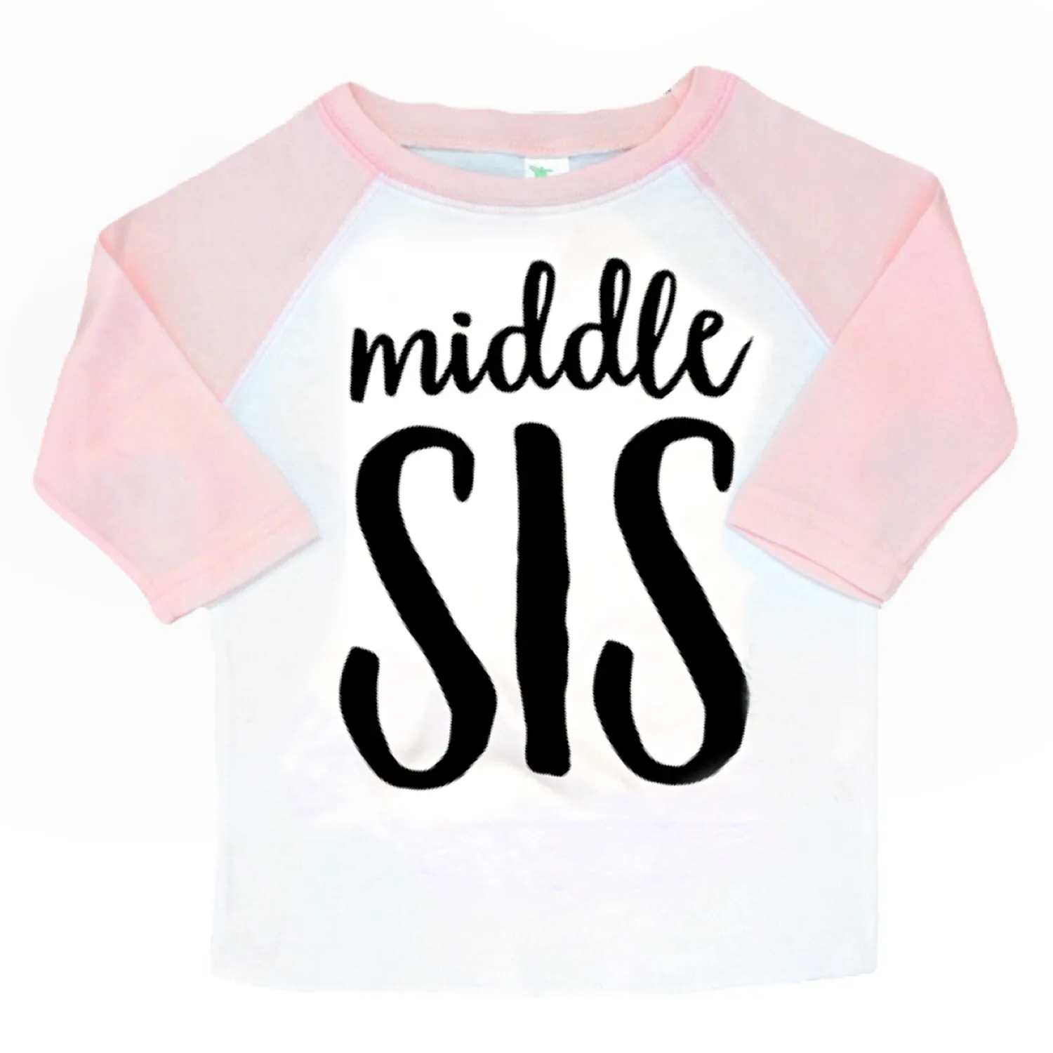 Light Pink Middle SIS Raglan