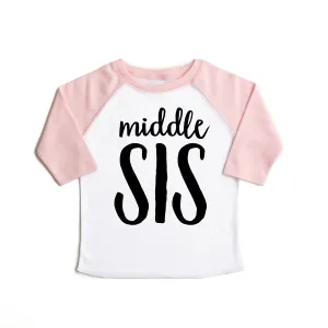 Light Pink Middle SIS Raglan