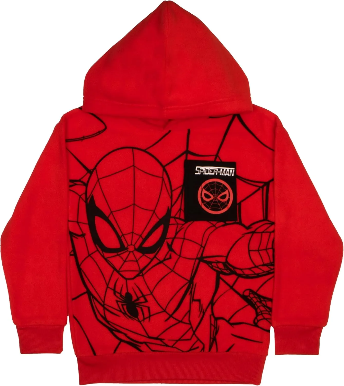 Marvel Spider-Man Graphic 2-Piece Set - Boys Fleece Pullover Hoodie & Jogger Pants 2-Pack Bundle Set for Kids and Toddlers