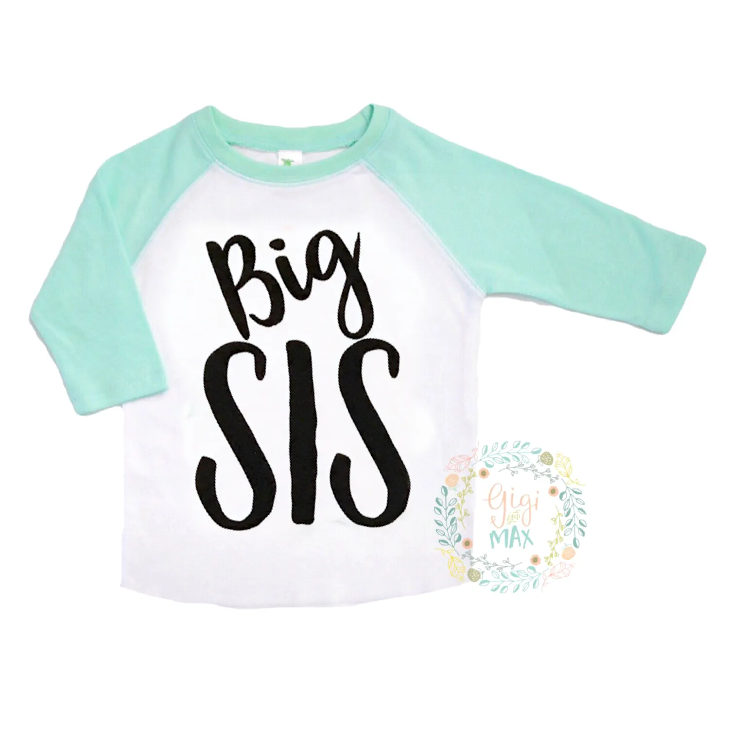 Mint Big SIS Raglan Shirt