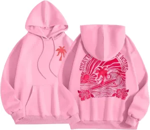 MOLERFO Women Y2k Graphic Hoodies Preppy Hoodies Cute Oversized Sweatshirts Pullover Sweater Hooded