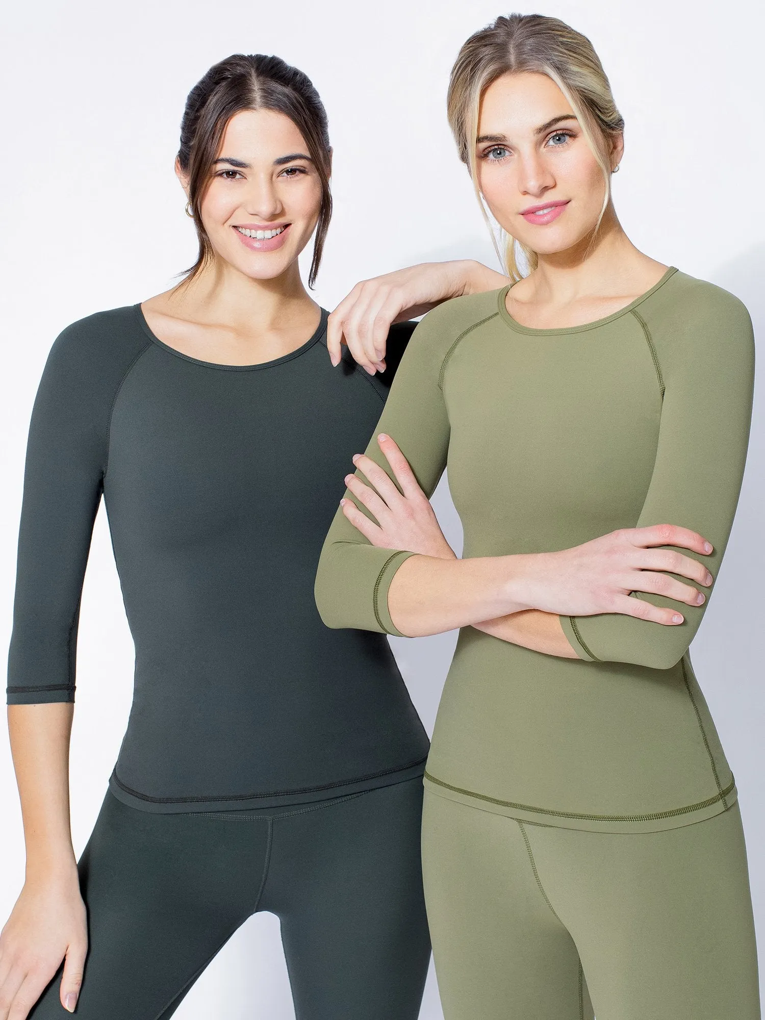 NUDE RAGLAN, SAGE