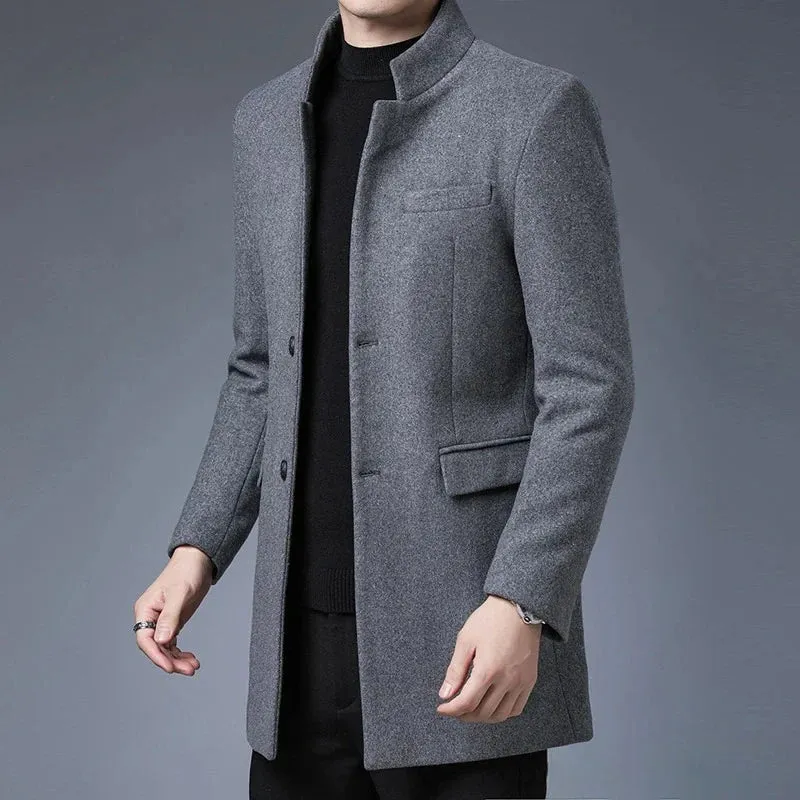 Regent Slim-Fit Overcoat