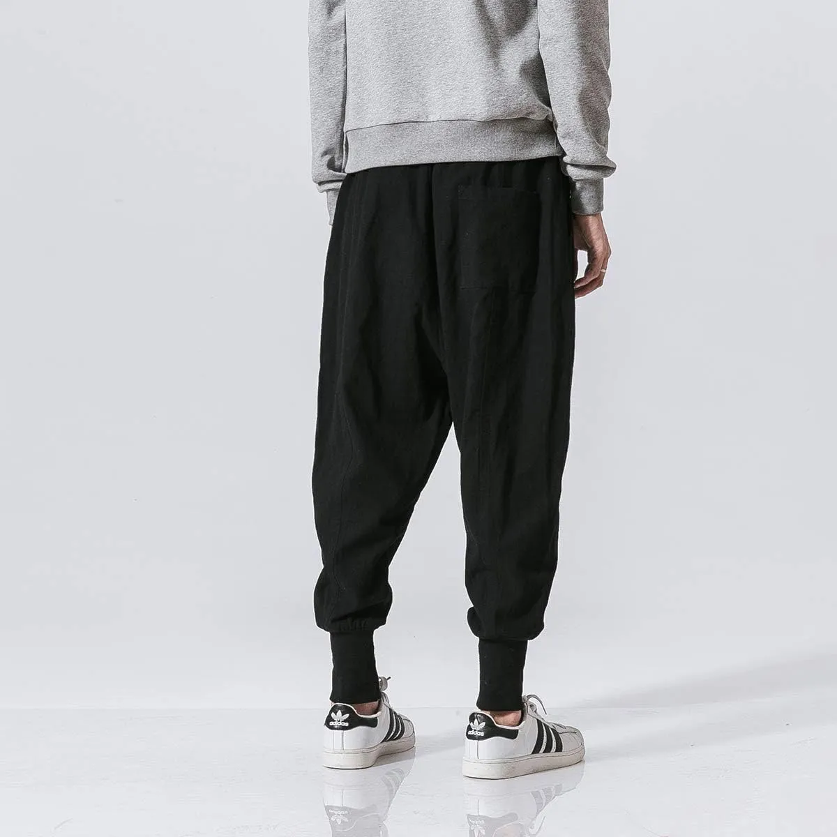 Seidarise Men's Joggers Sweatpants Harem Jogger Pant Long Sports Pants
