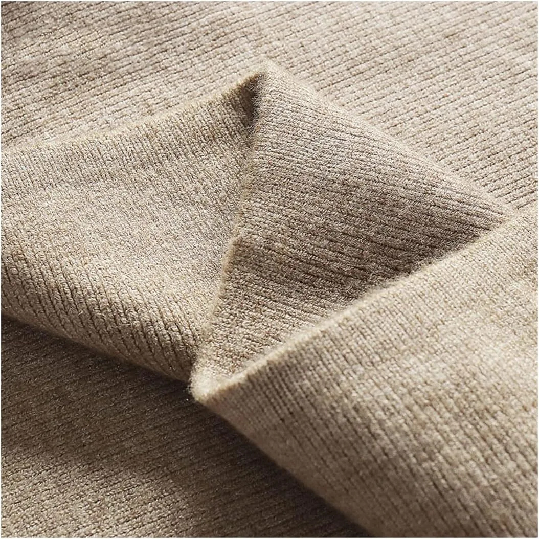 Women Pencil Midi Knitted Skirt High Waist Sweater Skirts Winter Long Warm Knitting Skirts Split Bottoms