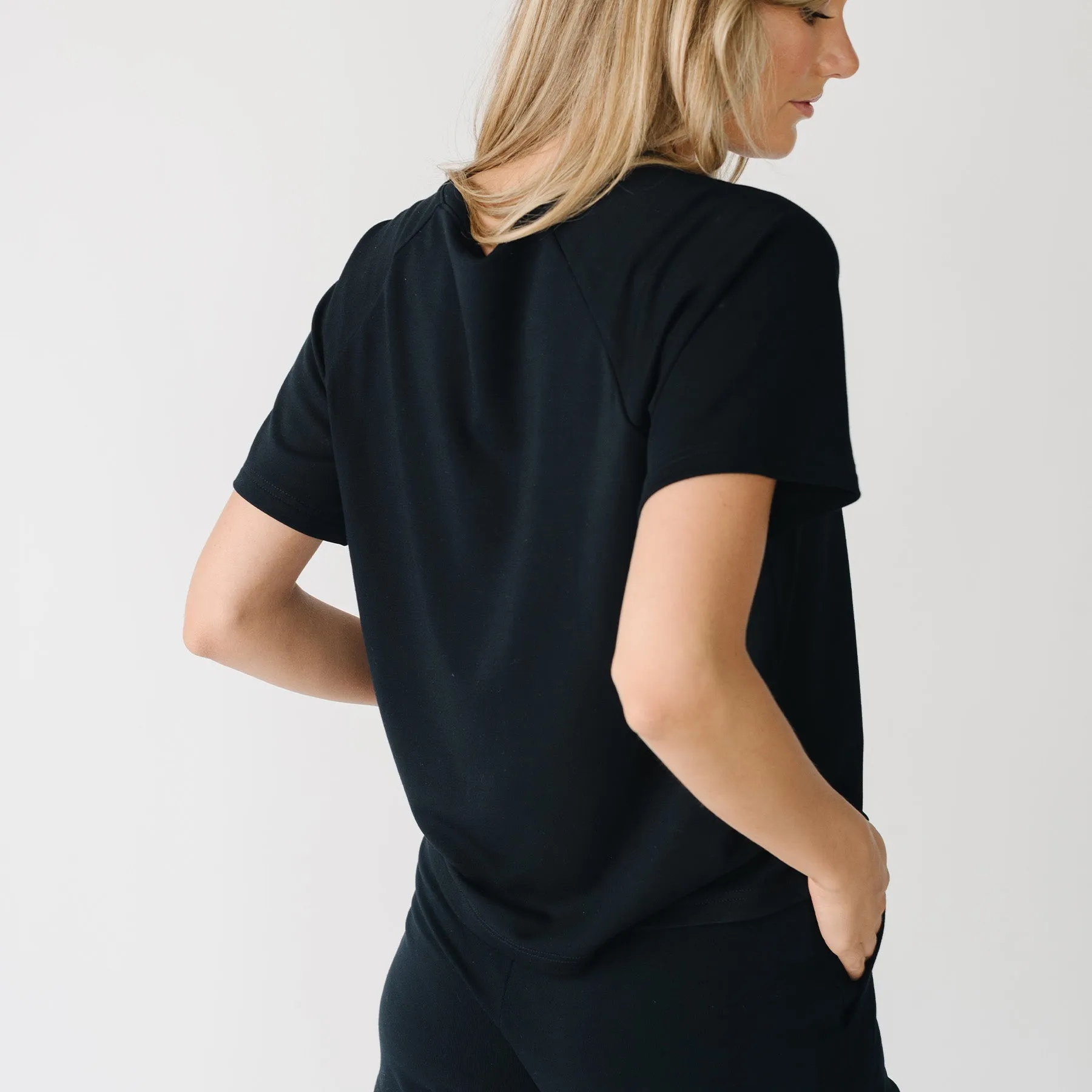 Women's Brushed Bamboo Raglan Tee