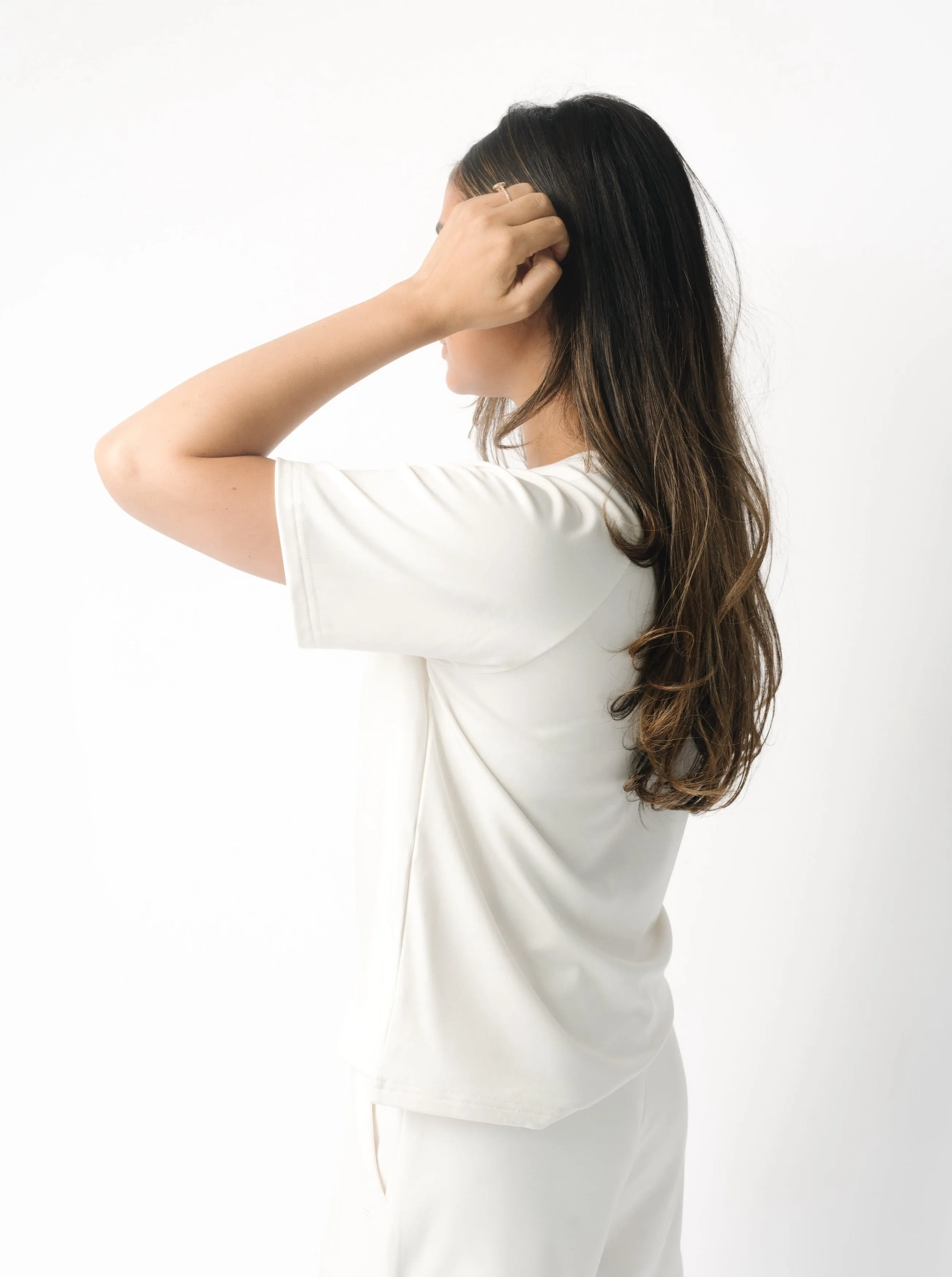 Women's Brushed Bamboo Raglan Tee