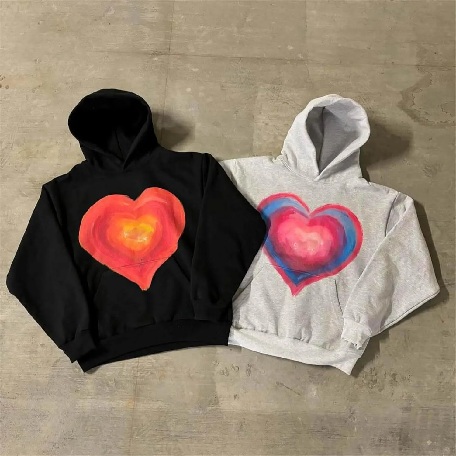 Y2K Hoodie Women Teens Star Graphic Pullover Hoodies Vintage Oversized Sweatshirt Preppy Jacket Streetwear