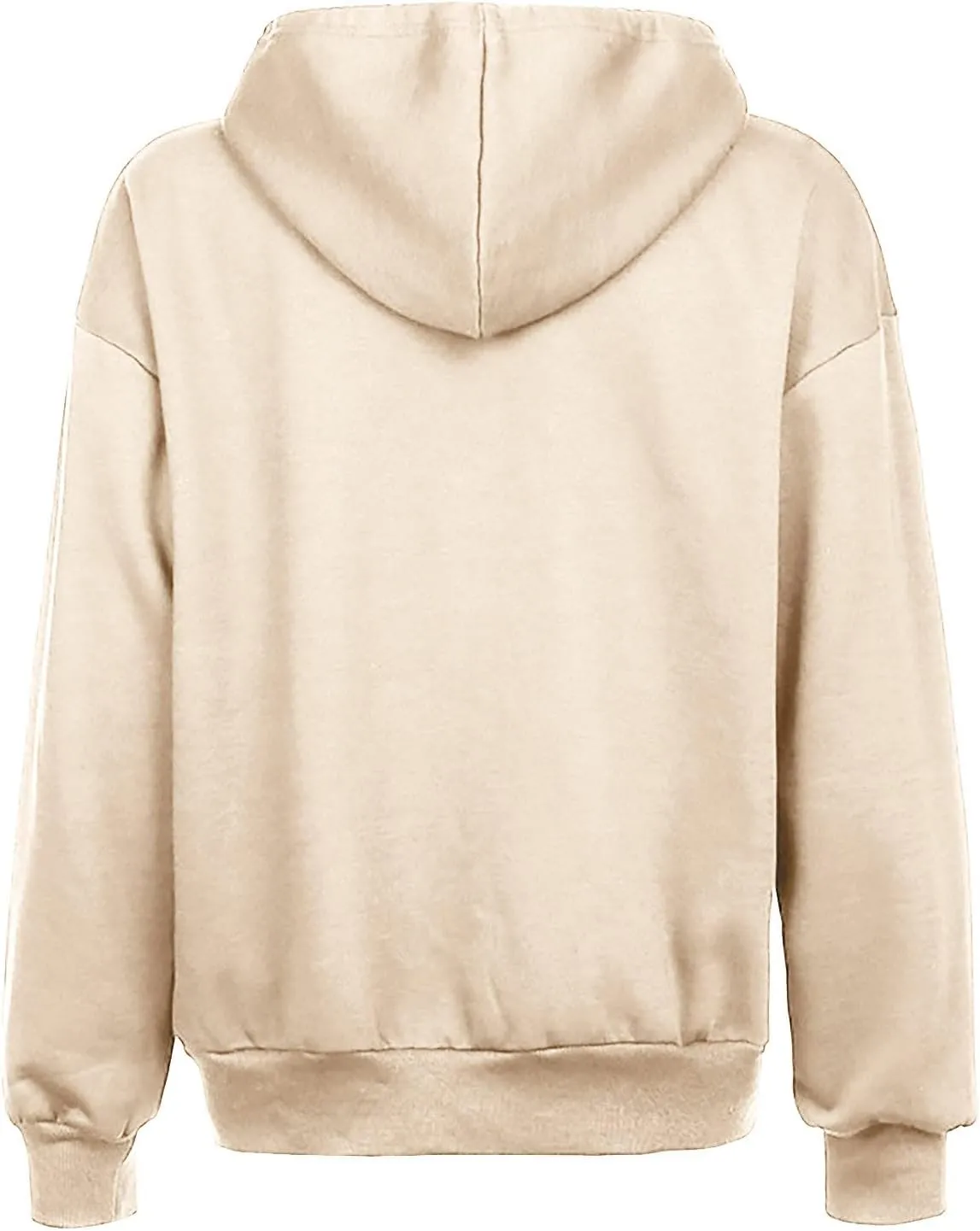 Zip Up Hoodie Teen Girl Y2K Clothes Cute Oversized Fall Jacket Long Sleeve Casual Drawstring Sweatshirts with Pocket